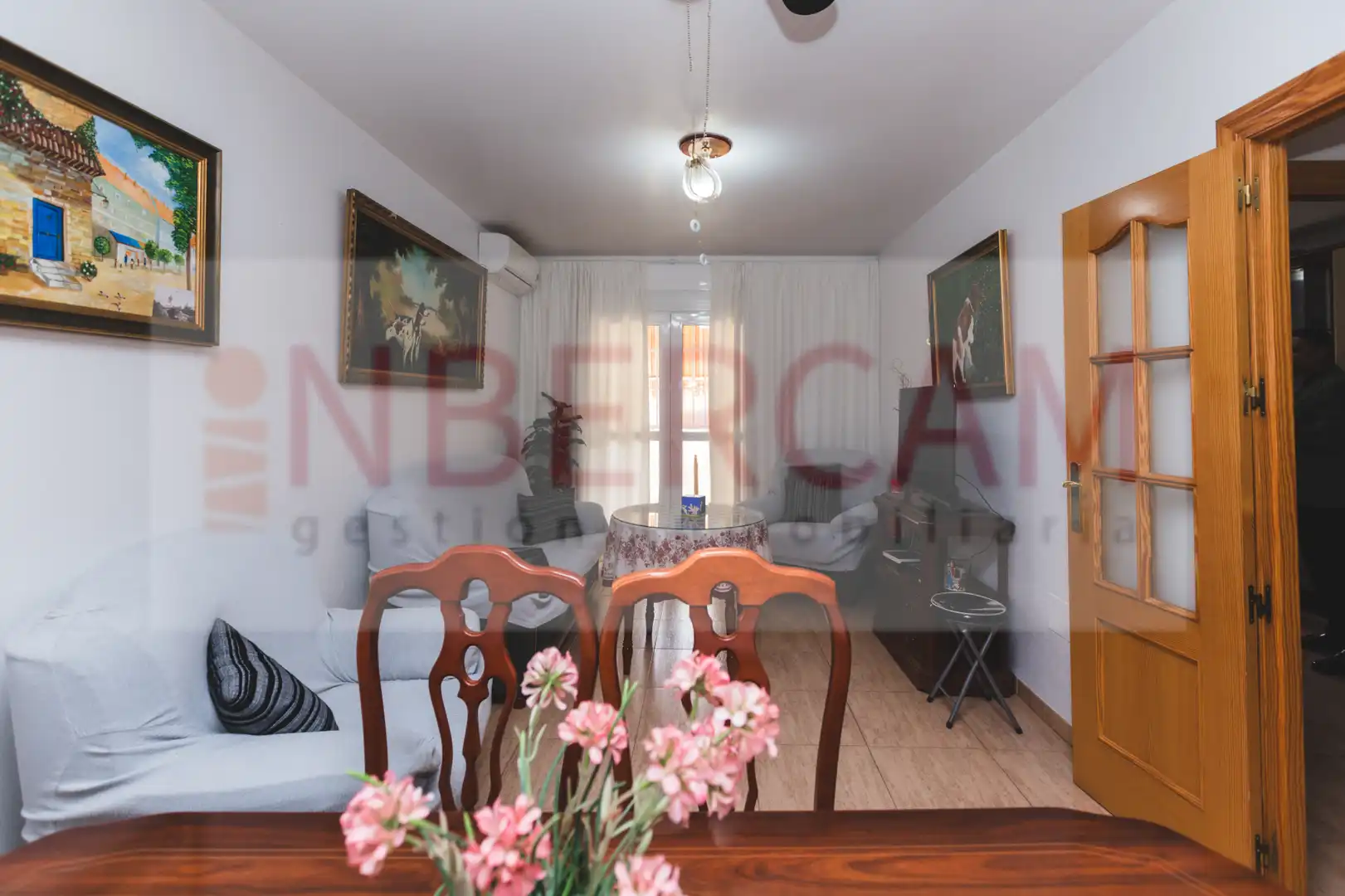 Wohnzimmer von Wohnung zum Verkauf in El Ejido mit Klimaanlage, Terrasse und Möbliert