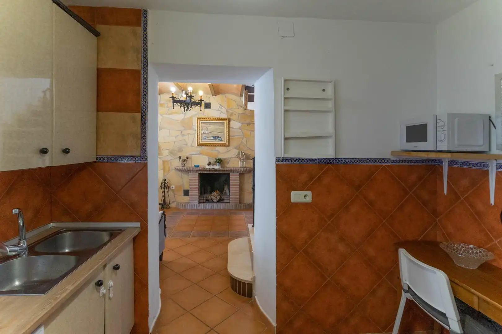 Küche von Einfamilien-Reihenhaus zur Miete in Alhaurín El Grande mit Terrasse und Möbliert