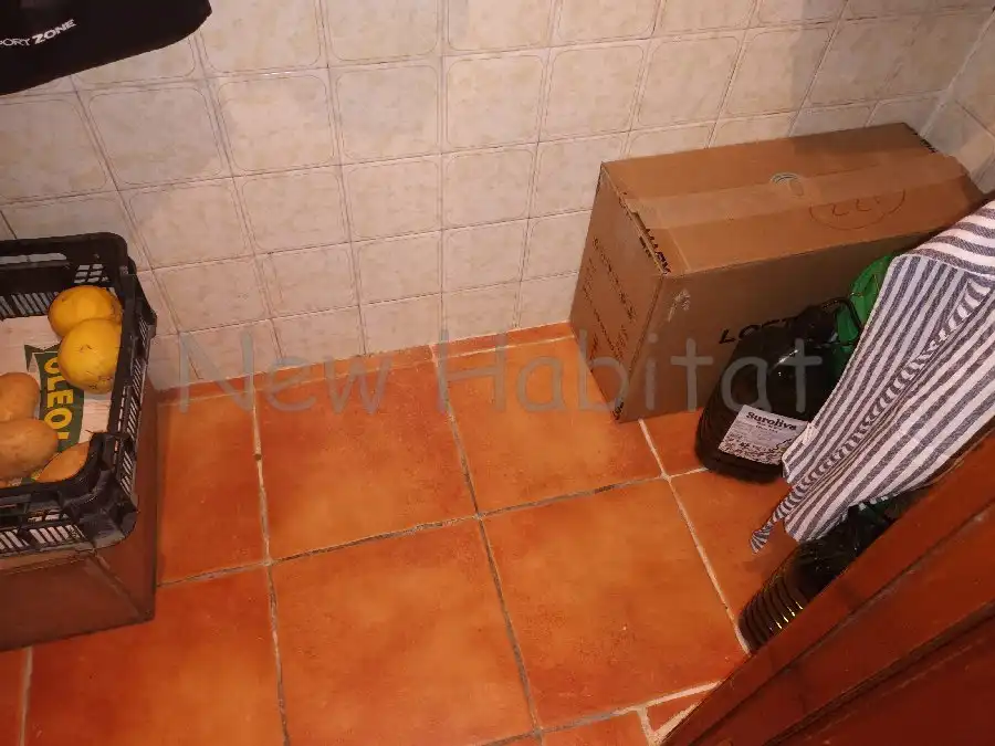 Cuina de Casa adosada en venda en Castellón de la Plana / Castelló de la Plana amb Aire condicionat i Terrassa