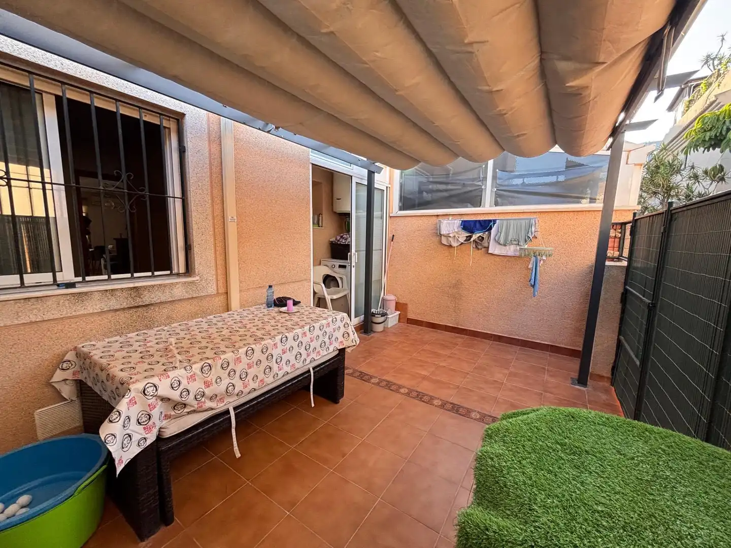 Terrace of Detached homes for sale in San Javier  with Air Conditioner, Private garden and Terrace