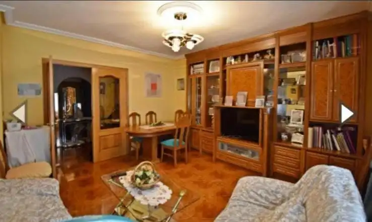 Sala de estar de Piso en venta en Olmedo con Calefacción, Jardín privado y Terraza