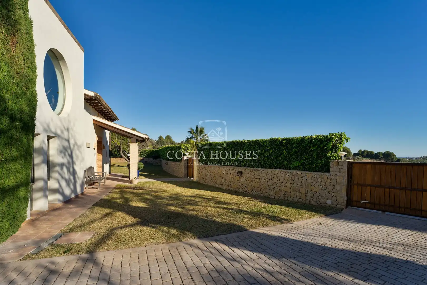 Vista exterior de Casa o xalet en venda en Jávea / Xàbia amb Aire condicionat, Jardí privat i Terrassa