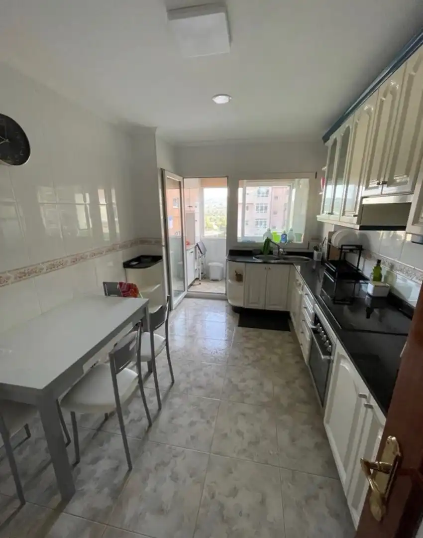 Cocina de Ático en venta en A Estrada  con Terraza, Trastero y Amueblado