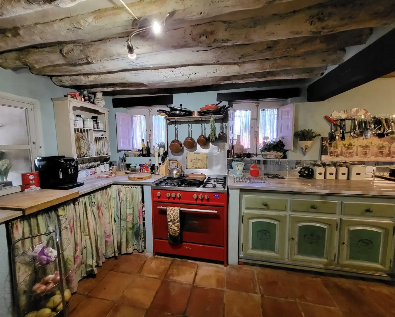 Küche von Country house zum Verkauf in L'Ametlla de Mar  mit Privatgarten, Terrasse und Abstellraum