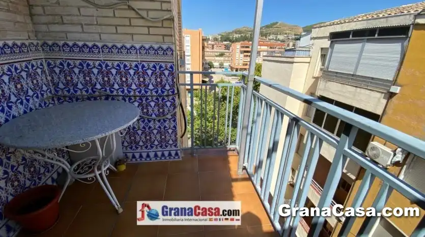 Terraza de Ático de alquiler en Granada con Aire acondicionado, Calefacción y Terraza