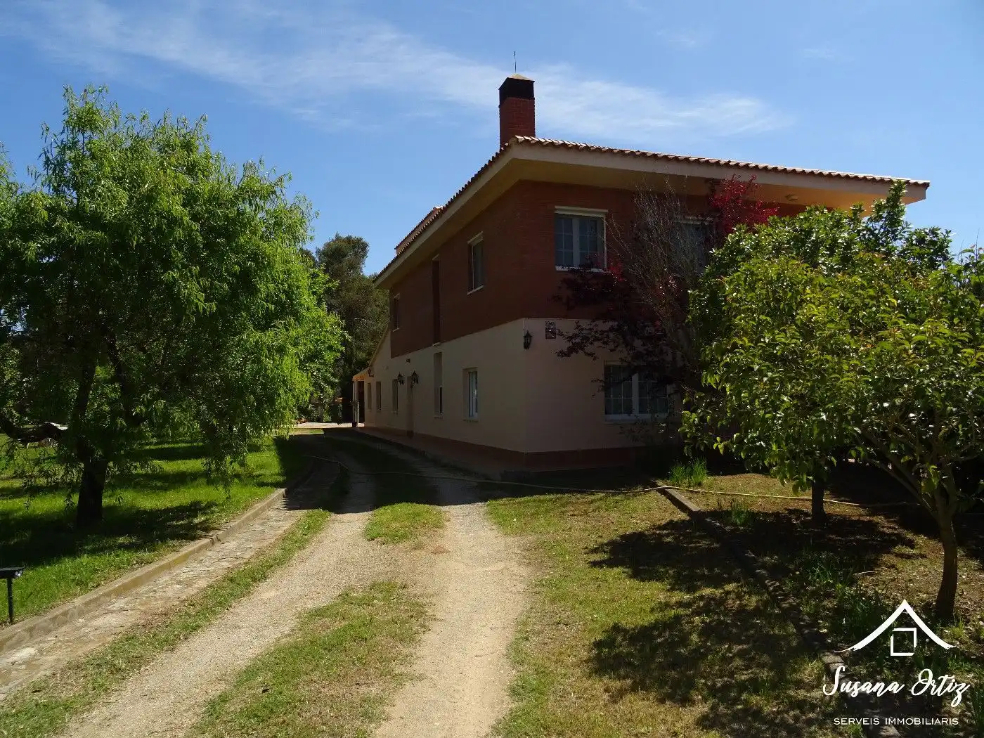 Vista exterior de Casa o chalet en venta en El Bruc con Aire acondicionado, Calefacción y Jardín privado