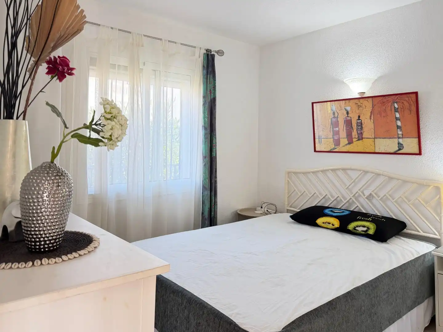 Bedroom of Flat for sale in Mijas  with Private garden, Terrace and Community pool