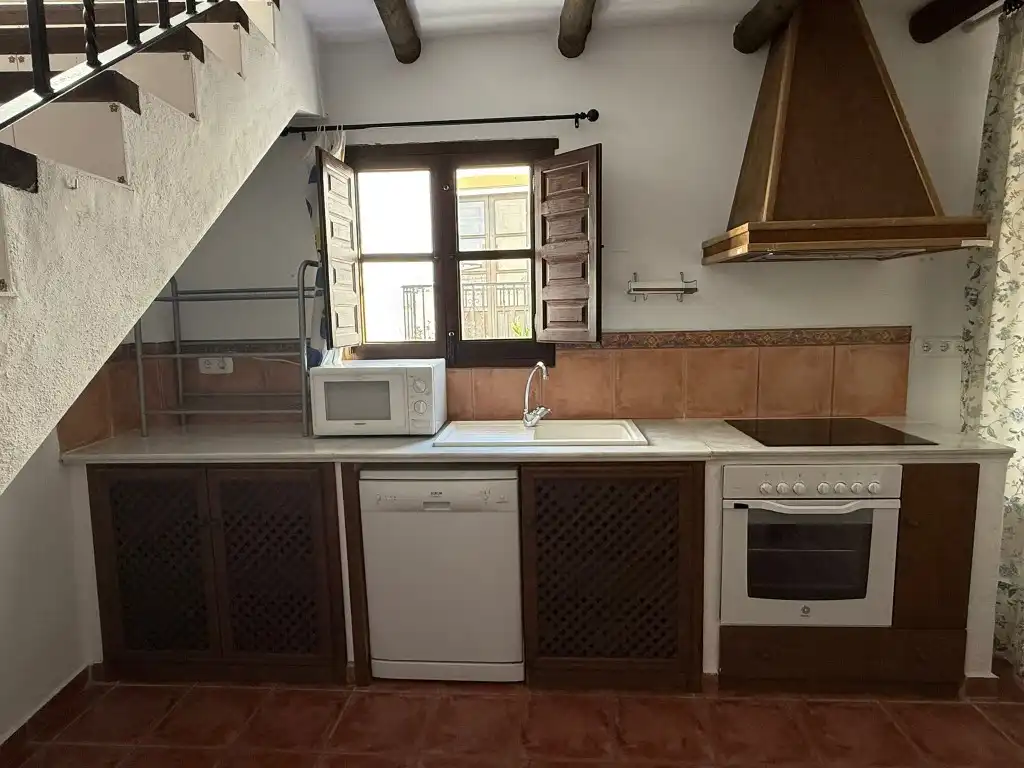 Cocina de Casa o chalet en venta en Canillas de Aceituno con Aire acondicionado, Terraza y Balcón