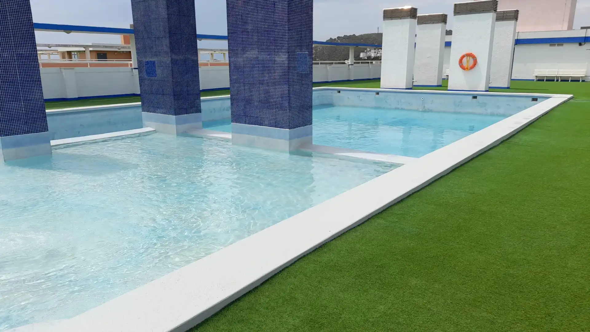 Piscina de Apartamento de alquiler en Oropesa del Mar / Orpesa con Aire acondicionado, Terraza y Amueblado