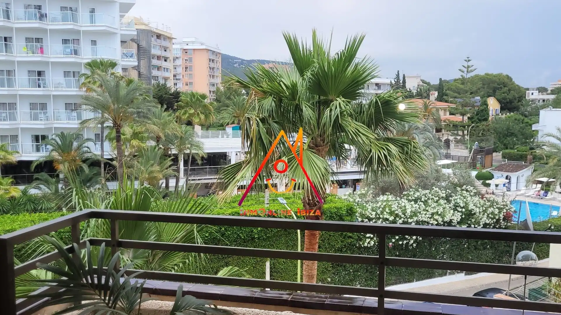 Balcony of Flat for rent in Calvià  with Terrace, Furnished and Oven