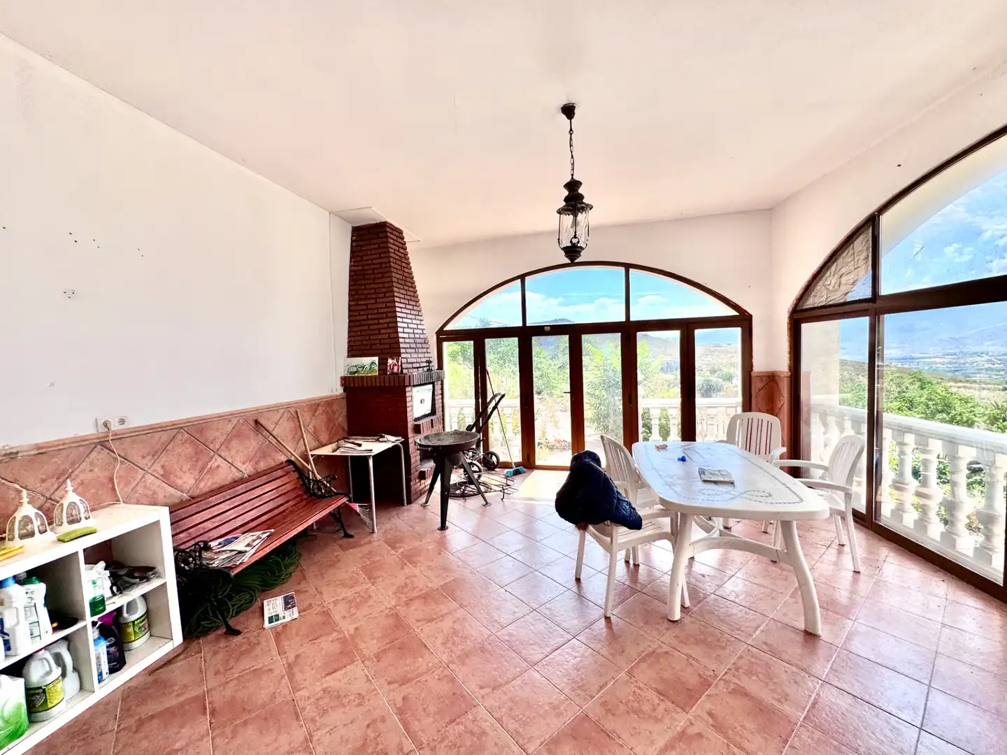 Living room of Houses for sale in Laujar de Andarax  with Air Conditioner, Private garden and Terrace