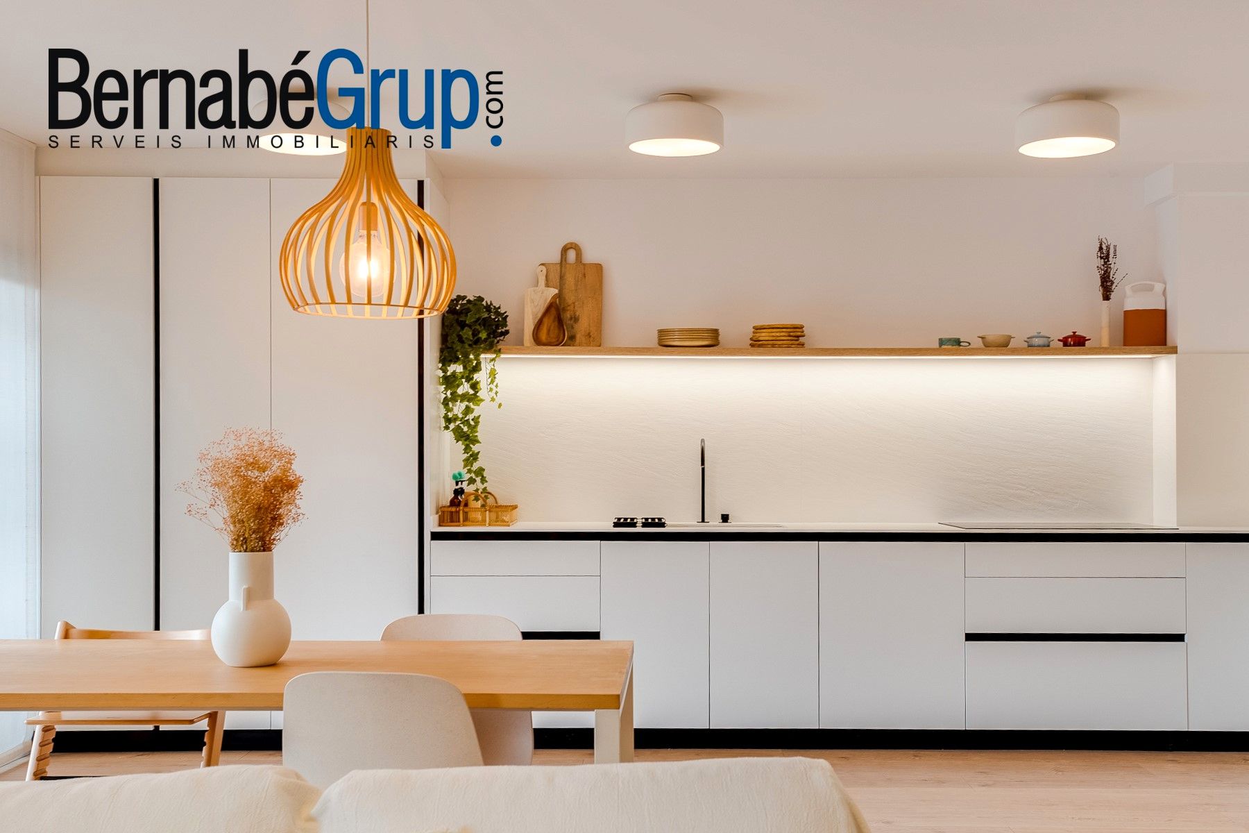Kitchen of Flat for sale in Granollers  with Air Conditioner, Heating and Parquet flooring