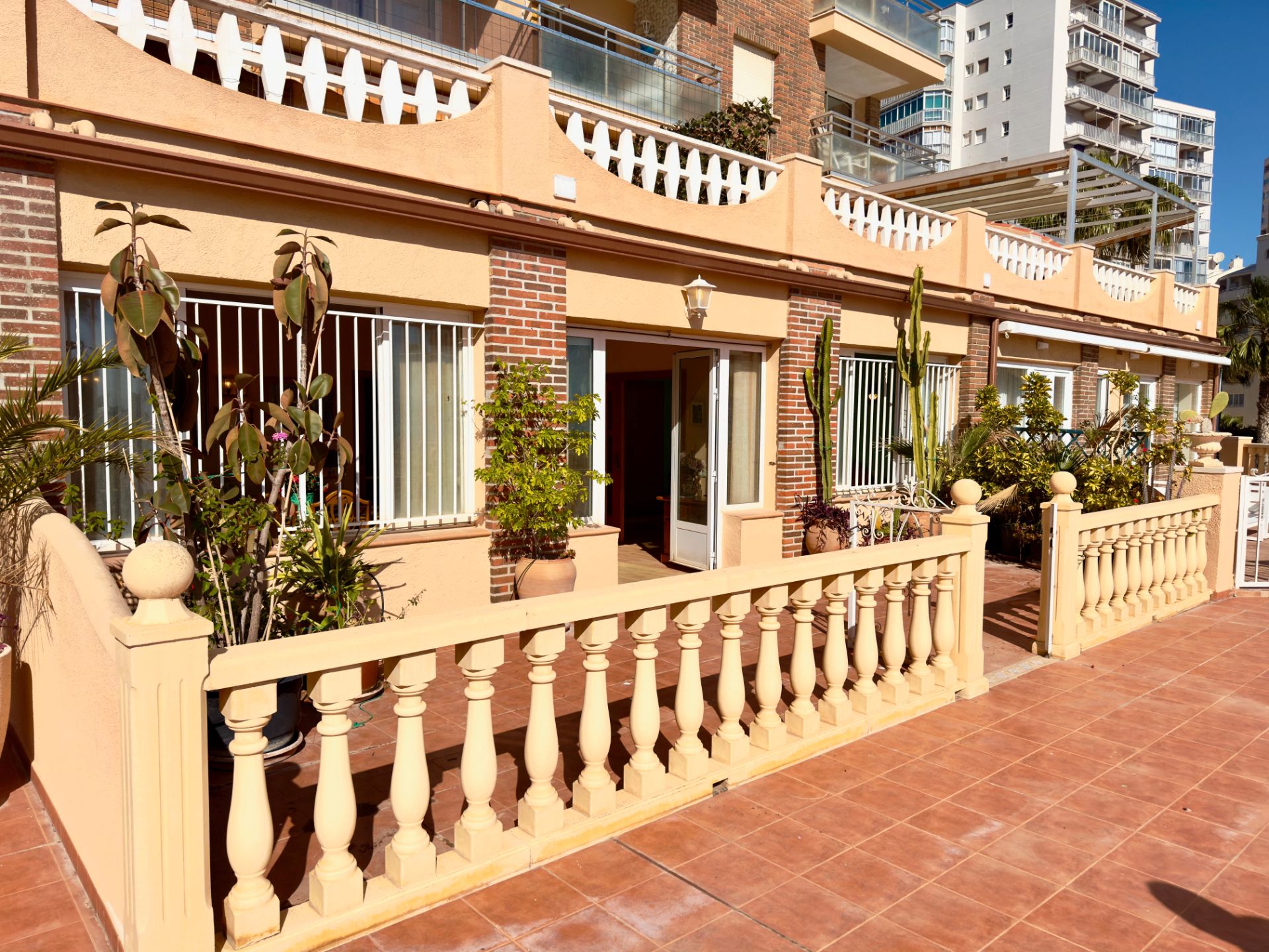 Terrace of Apartment for sale in Calpe / Calp  with Terrace, Furnished and Oven