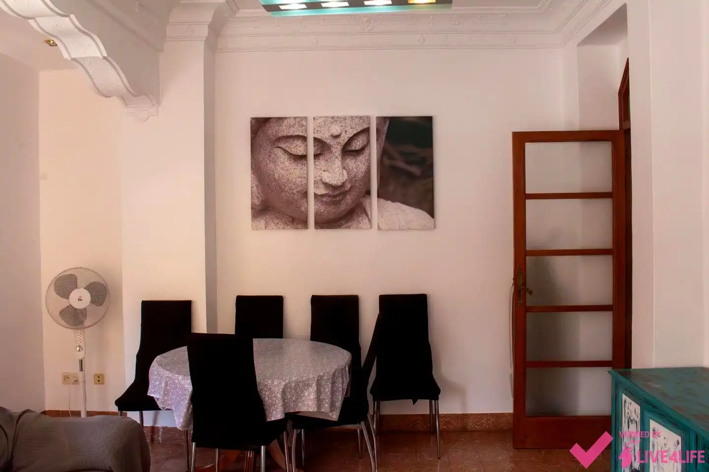 Esszimmer von Wohnung zur untervermieten in Valencia mit Möbliert