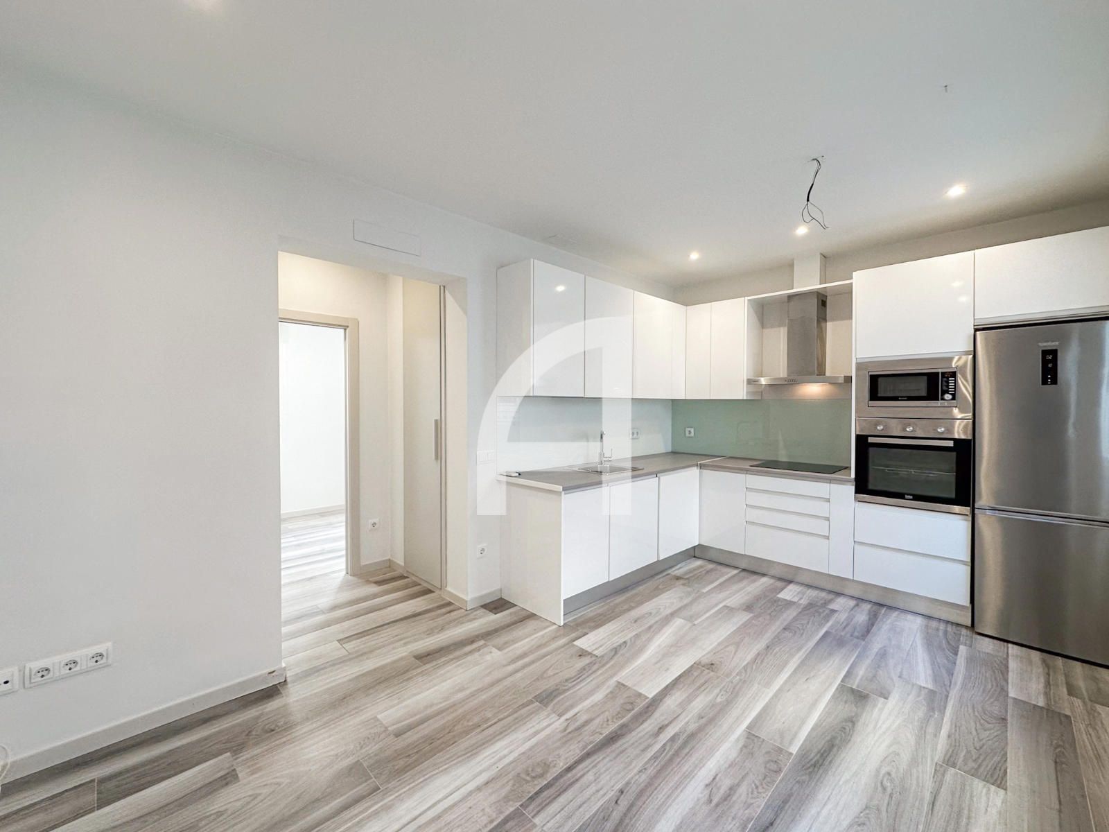 Cuina de Pis de lloguer en  Madrid Capital amb Aire condicionat i Calefacció