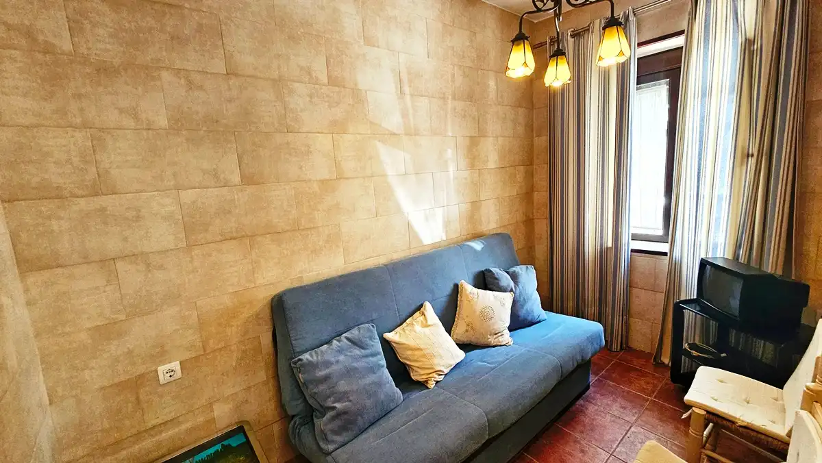 Wohnzimmer von Haus oder Chalet zum Verkauf in Cortegana mit Privatgarten und Abstellraum