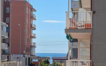 Exterior view of Flat for sale in Santa Pola  with Air Conditioner, Terrace and Furnished
