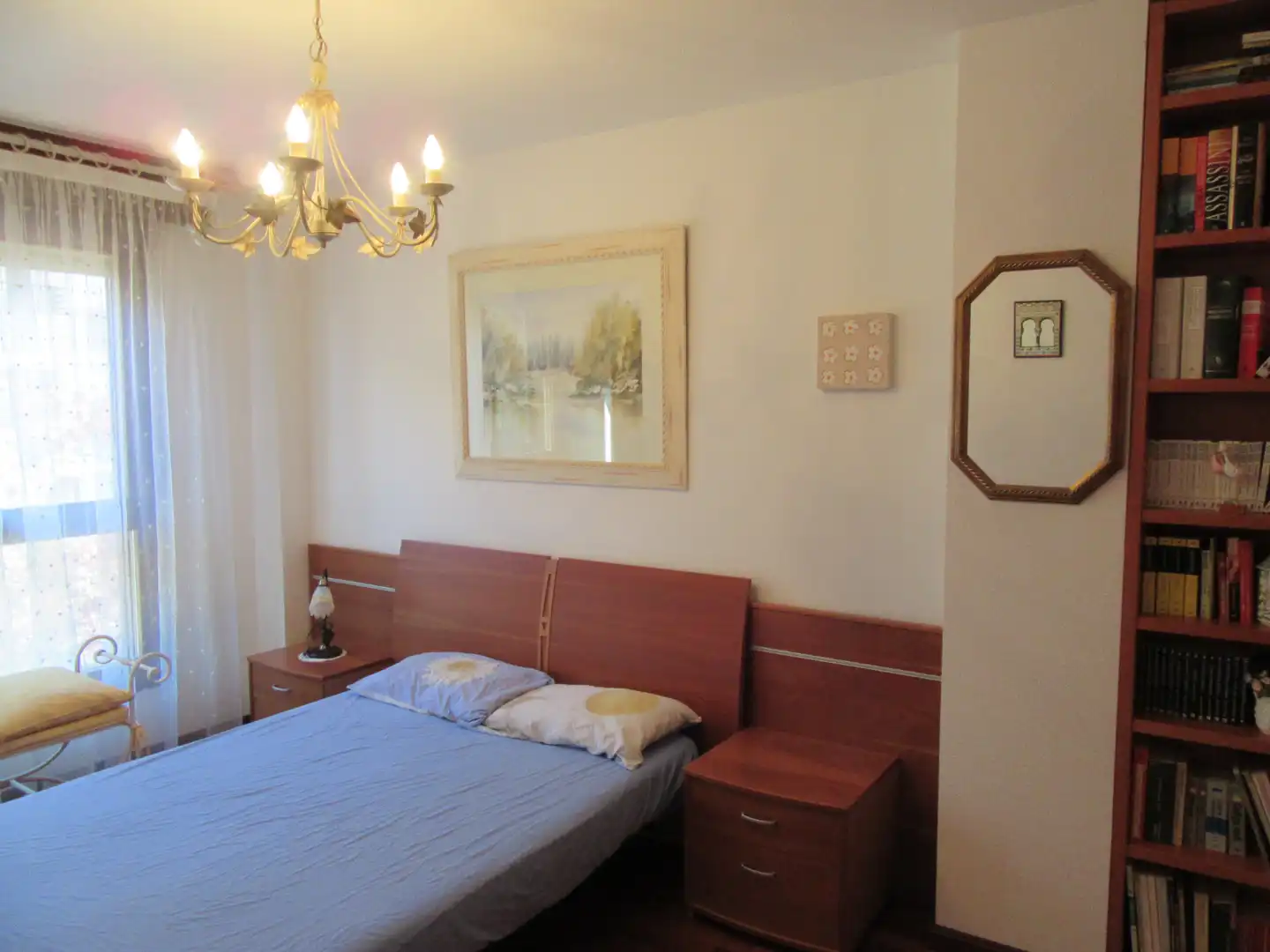 Bedroom of Detached homes for rent in Zaragoza  with Air Conditioner, Heating and Private garden