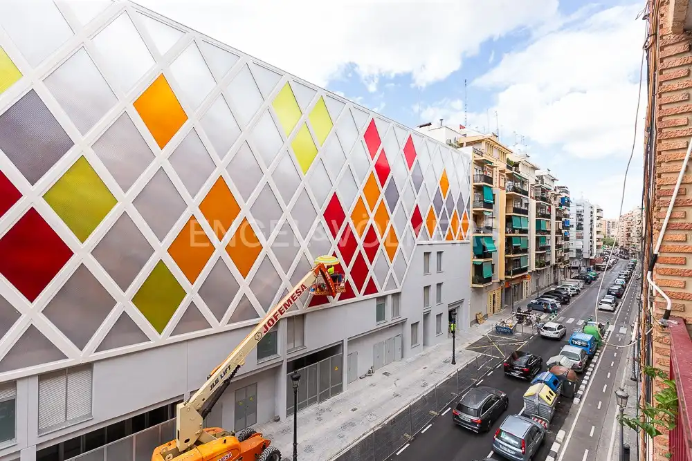 Vista exterior de Piso de alquiler en Valencia con Aire acondicionado, Calefacción y Amueblado