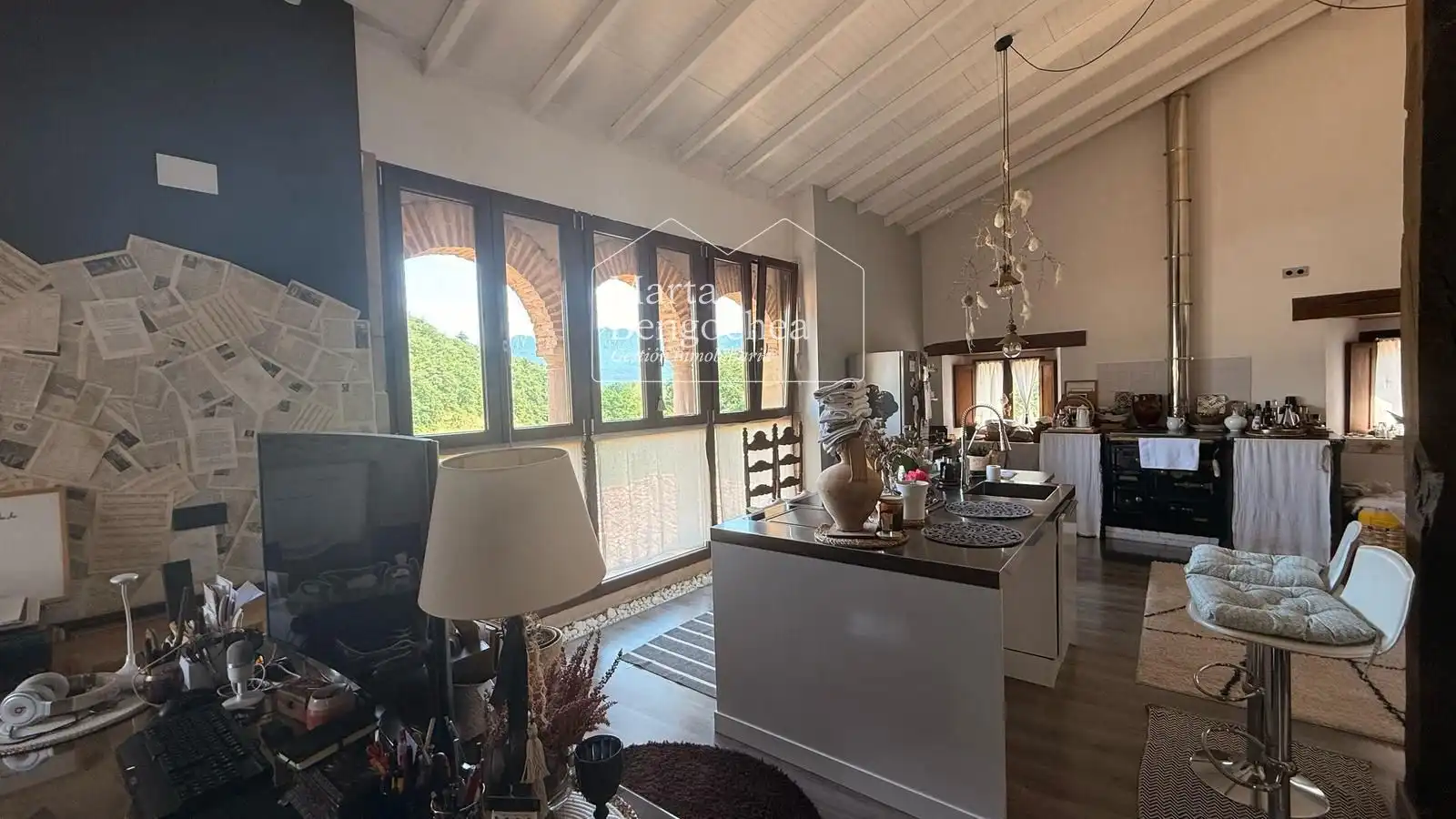 Kitchen of Houses for sale in Condado de Treviño  with Heating, Terrace and Furnished
