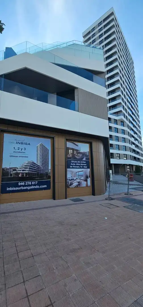 Vista exterior de Local de alquiler en Barakaldo 
