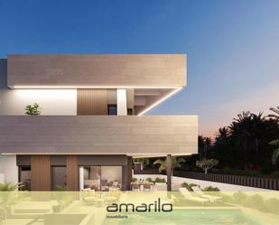 Vista exterior de Casa o xalet en venda en Alicante / Alacant amb Aire condicionat, Calefacció i Jardí privat