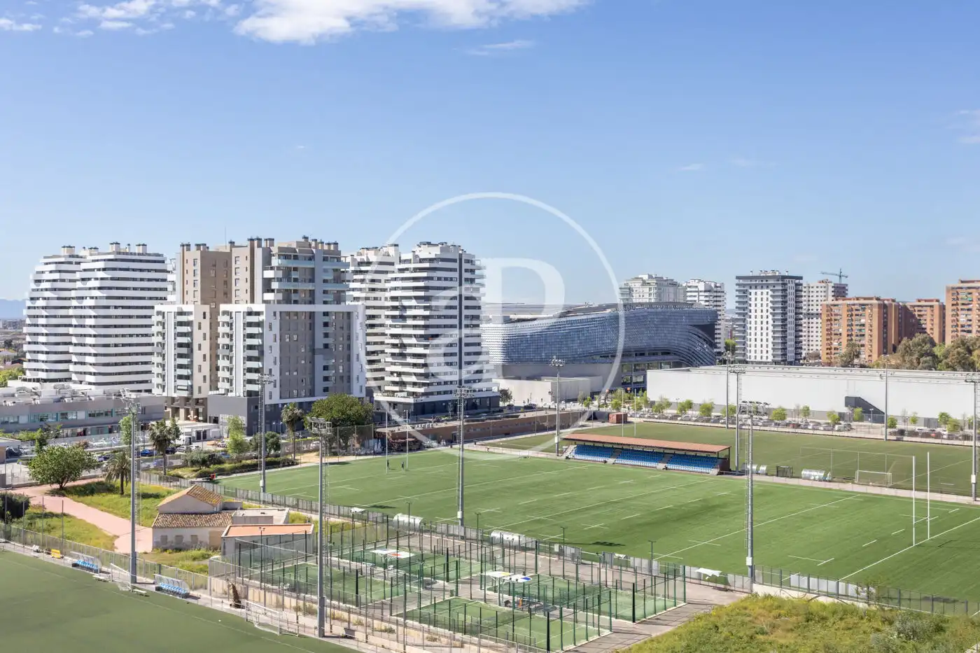 Vista exterior de Piso en venta en Valencia con Aire acondicionado, Calefacción y Jardín privado