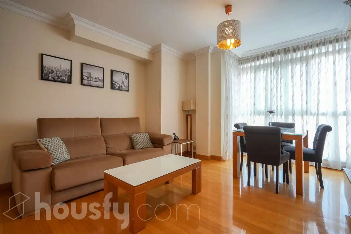 Sala de estar de Piso en venta en Madrid con Aire acondicionado, Calefacción y Jardín privado