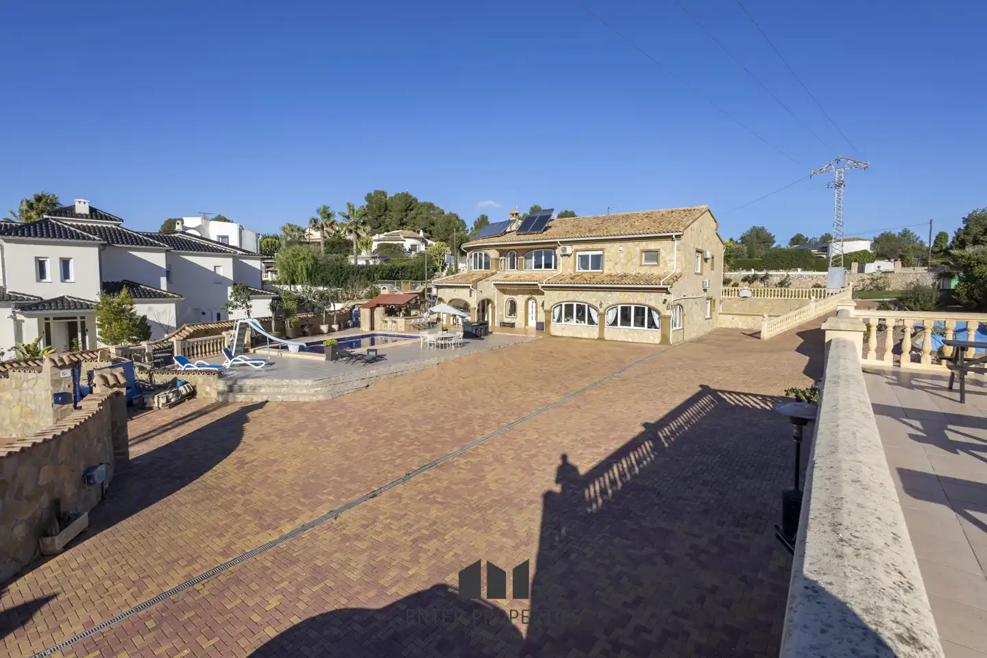 Vista exterior de Piso en venta en Moraira con Aire acondicionado, Calefacción y Piscina