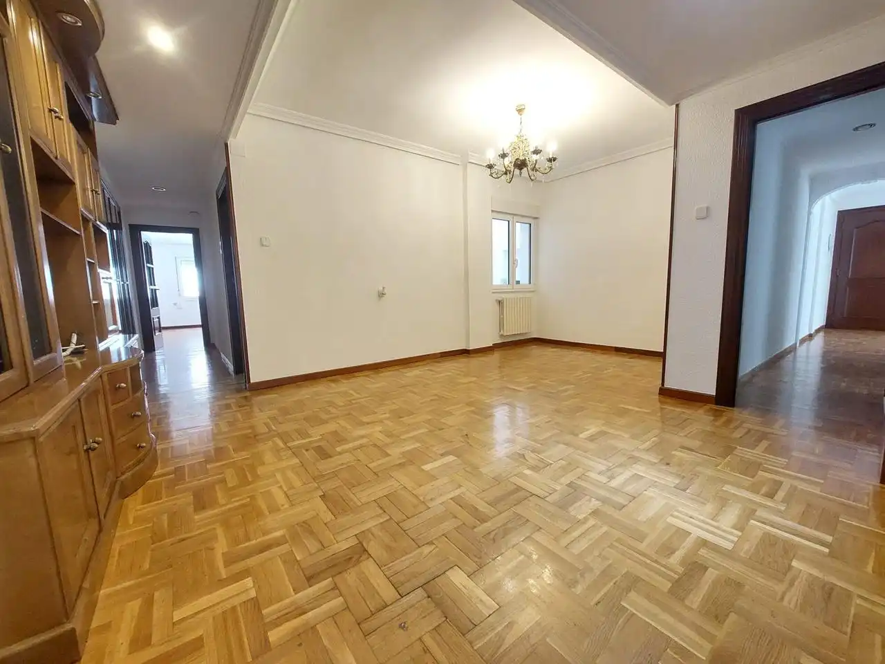 Living room of Flat for sale in Gijón   with Heating and Balcony