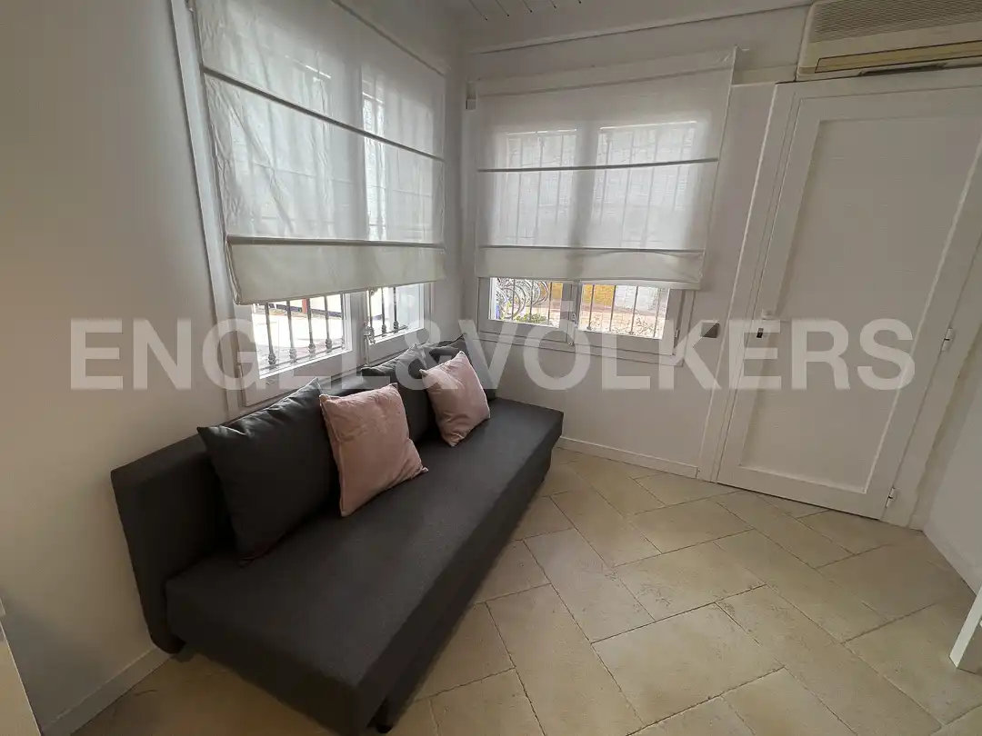 Sala de estar de Piso de alquiler en Sitges con Aire acondicionado y Calefacción