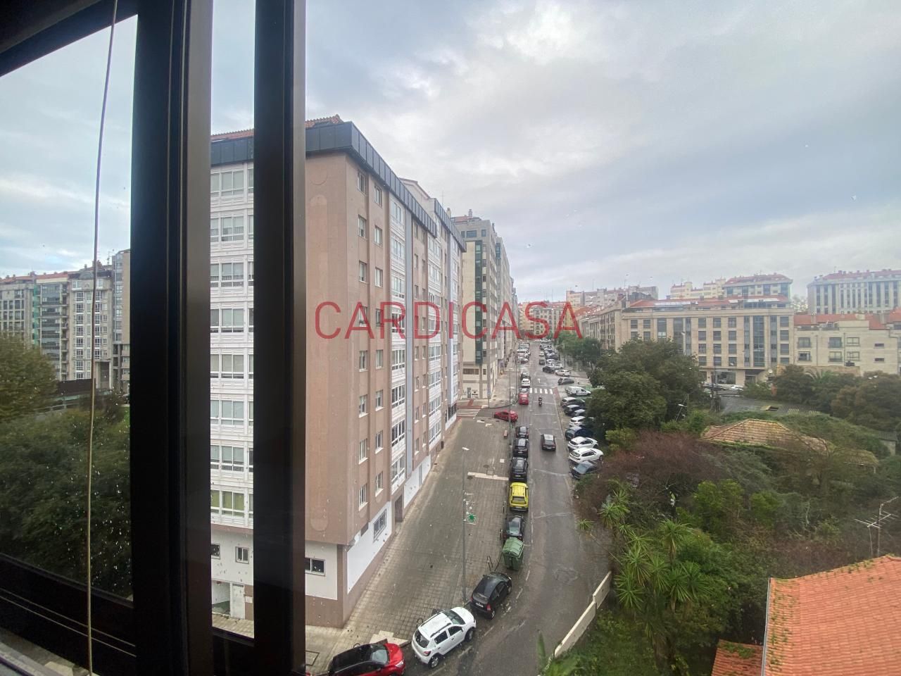 Exterior view of Flat to rent in Vigo   with Heating, Parquet flooring and Storage room