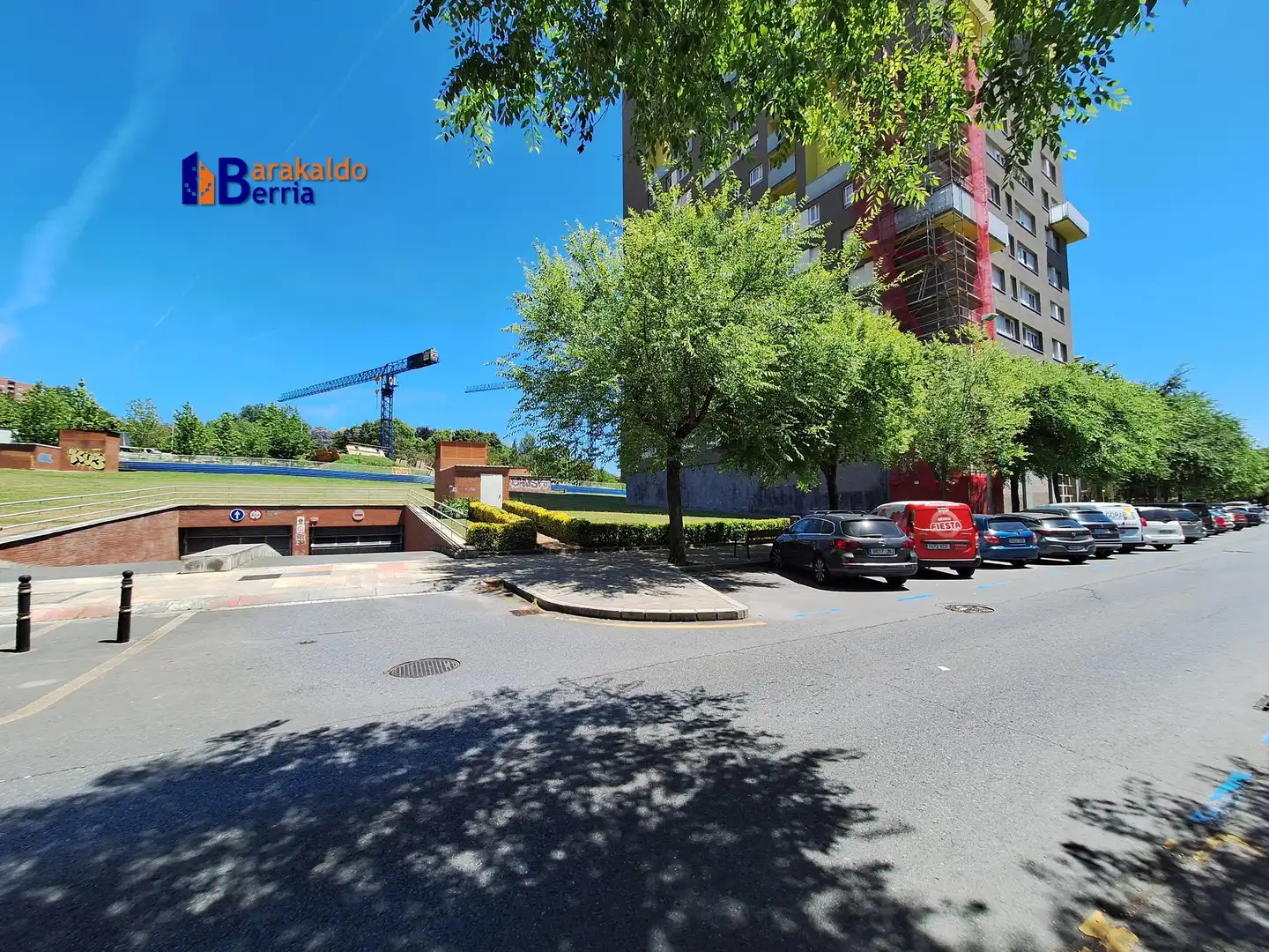 Vista exterior de Garatge de lloguer en Barakaldo 
