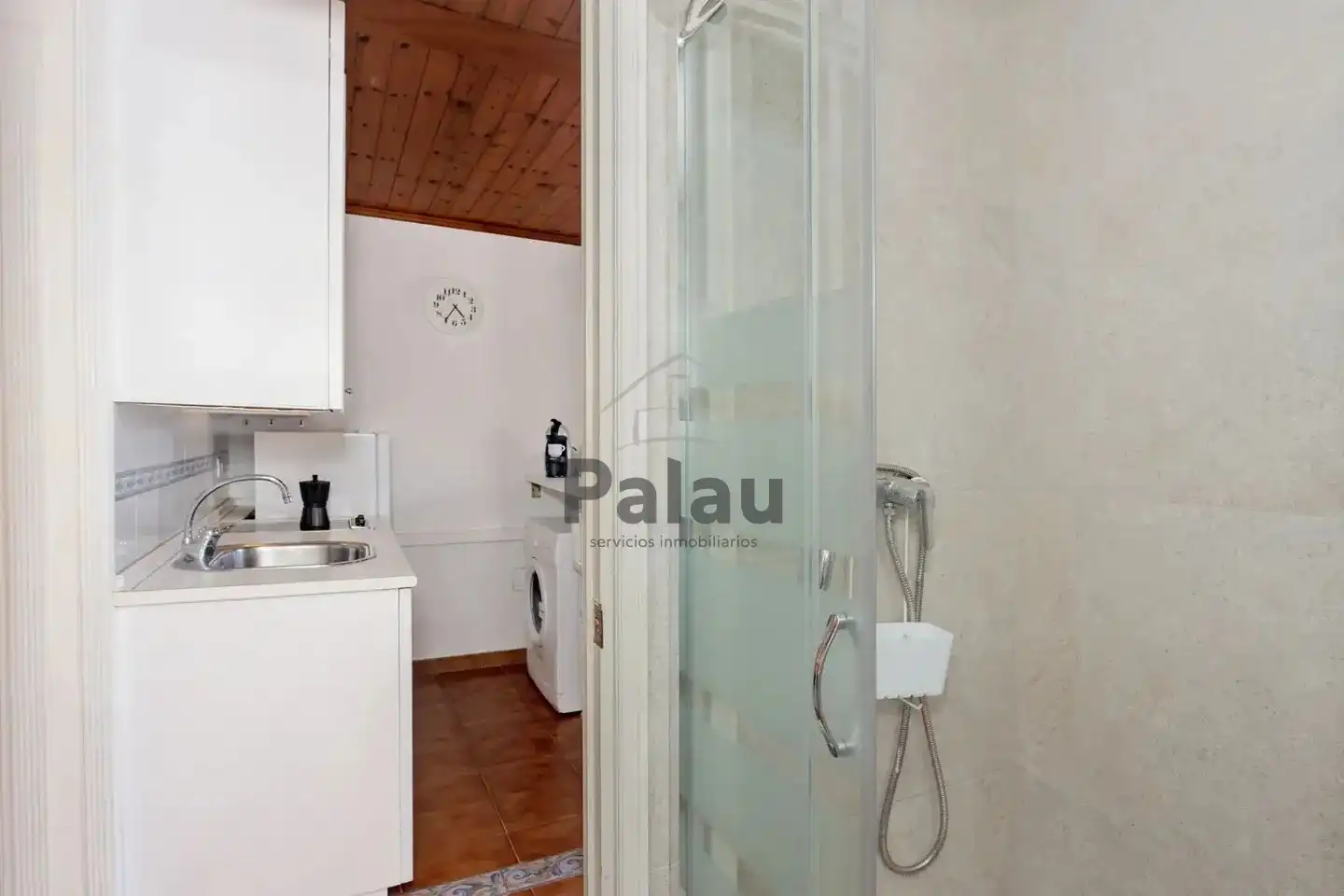 Baño de Apartamento en venta en Ciutadella de Menorca con Aire acondicionado y Terraza
