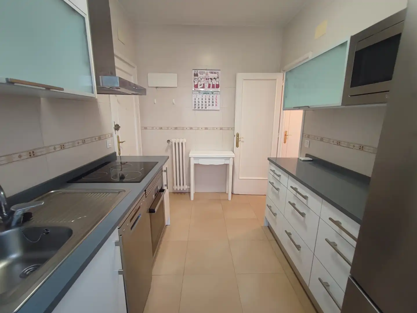 Cocina de Piso de alquiler en Madrid con Aire acondicionado, Calefacción y Terraza
