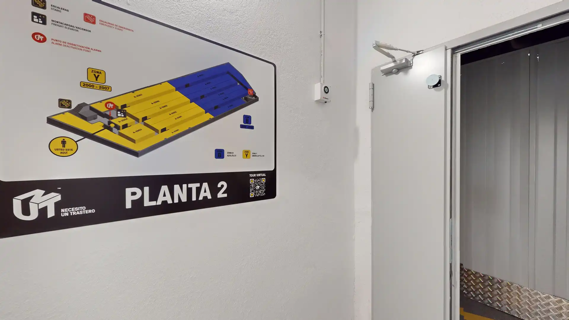 Aparcament de Traster de lloguer en Pozuelo de Alarcón amb Alarma