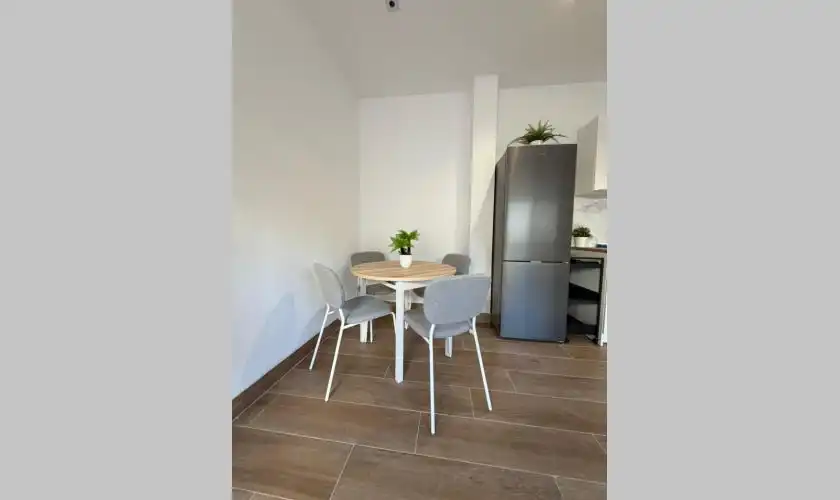 Esszimmer von Wohnung zum Verkauf in Mojácar mit Klimaanlage, Heizung und Terrasse