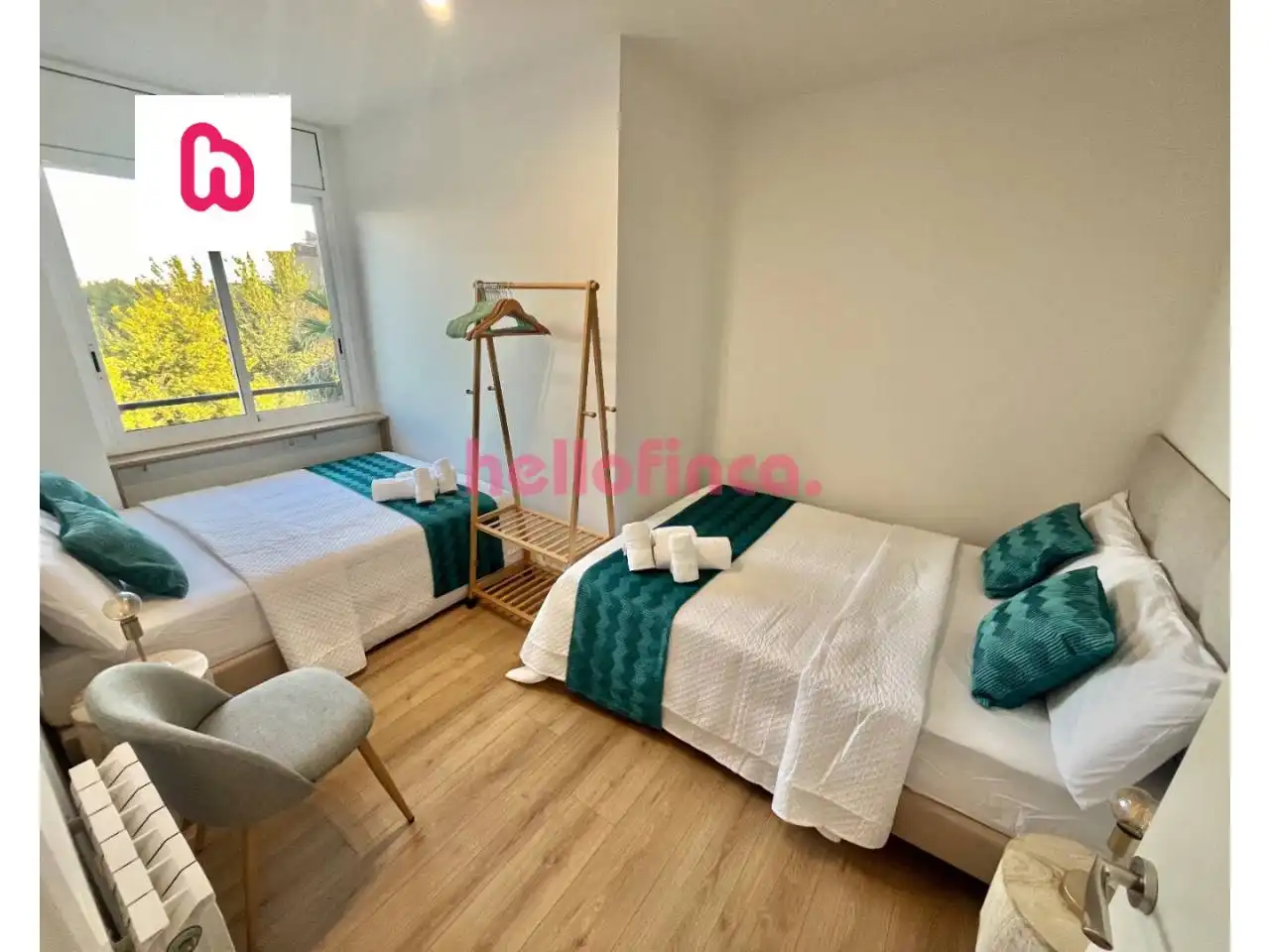 Habitación de Ático en venta en Sant Adrià de Besòs con Aire acondicionado, Calefacción y Parquet
