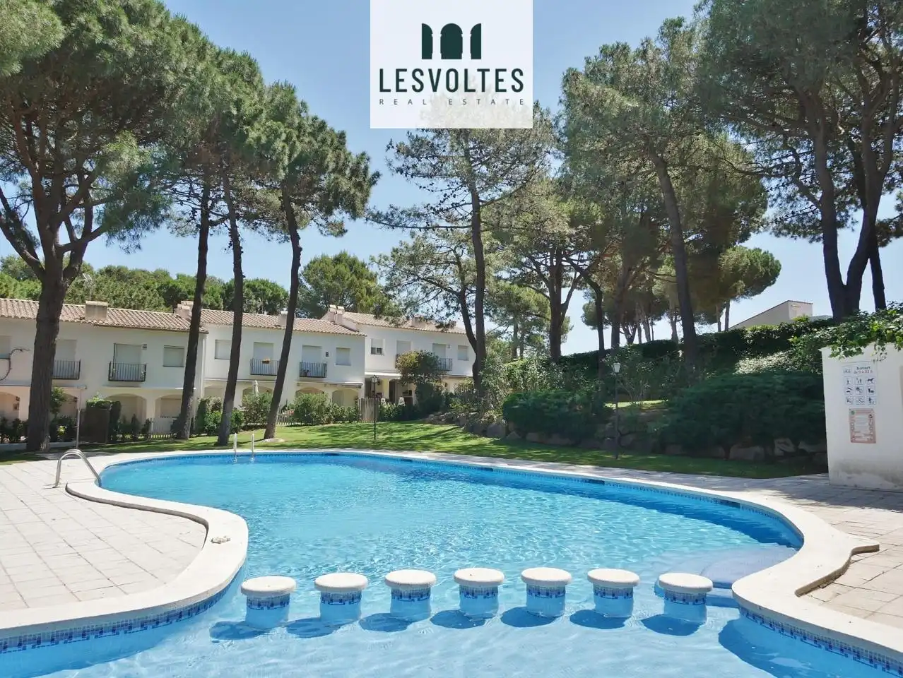Swimming pool of Houses for sale in Pals  with Air Conditioner, Private garden and Balcony
