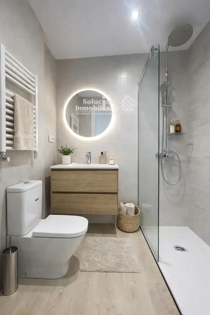Baño de Apartamento en venta en Salamanca Capital con Calefacción
