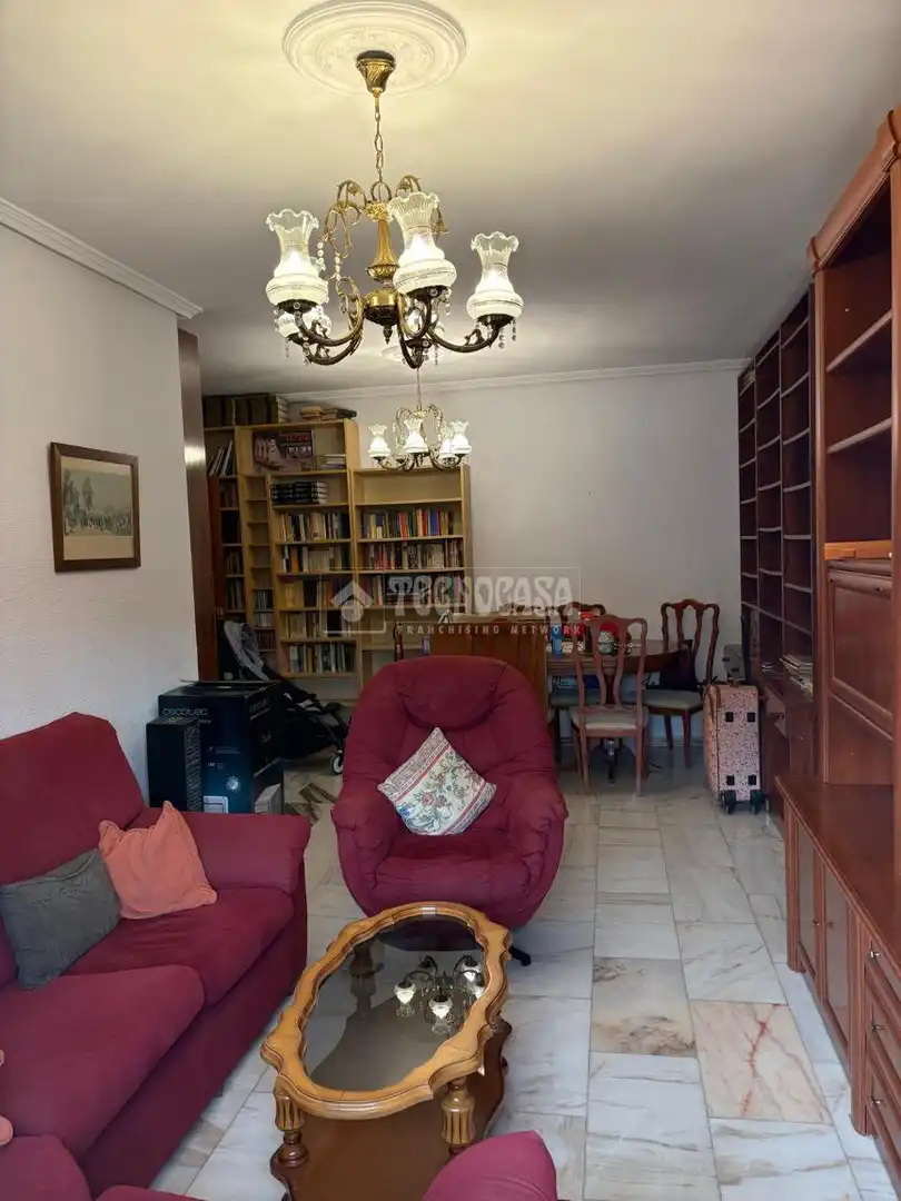 Living room of Flat for sale in Sevilla  with Terrace