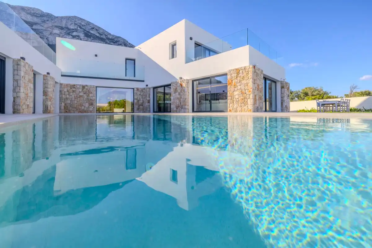 Swimming pool of Houses for sale in Dénia  with Air Conditioner, Heating and Private garden