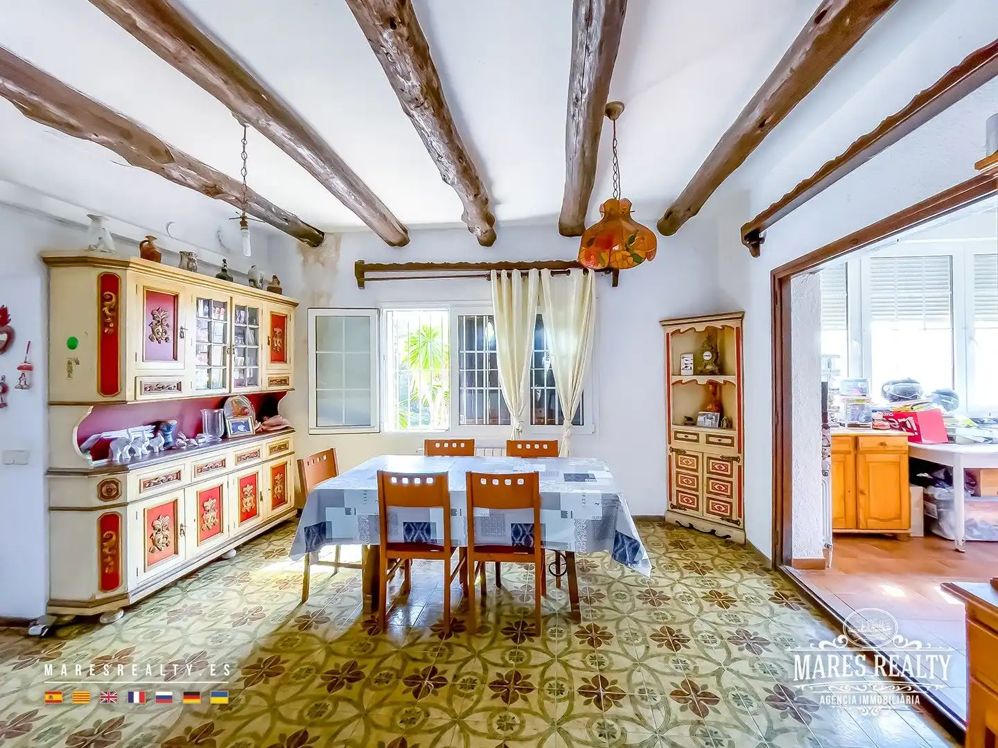 Comedor de Casa o chalet en venta en Lloret de Mar con Aire acondicionado, Calefacción y Jardín privado