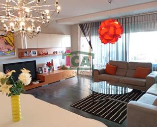 Living room of Flat for sale in Cáceres Capital  with Heating, Terrace and Storage room