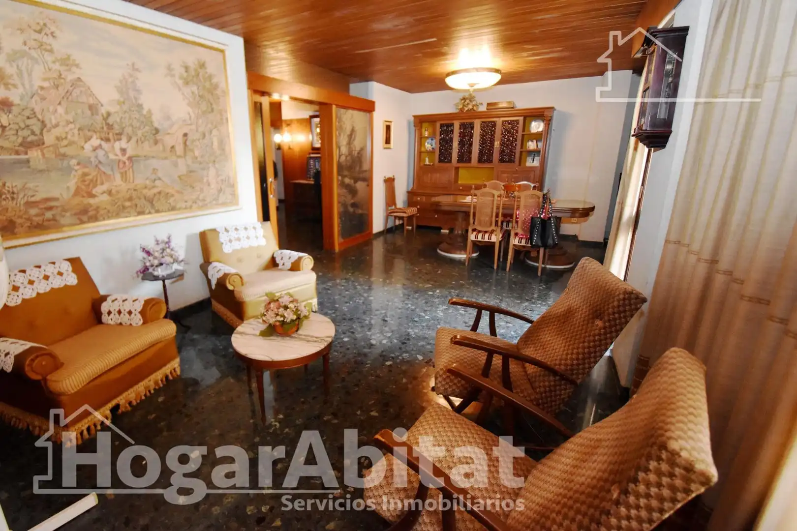 Wohnzimmer von Wohnung zum Verkauf in Vila-real mit Terrasse, Möbliert und Balkon