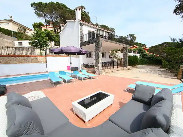Terraza de Casa o chalet en venta en Vidreres con Aire acondicionado, Jardín privado y Terraza