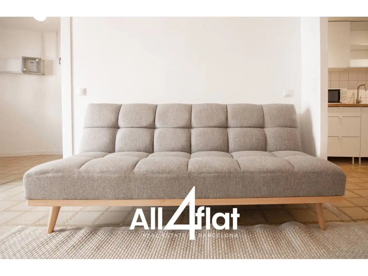 Exterior view of Flat for sale in Barcelona  with Air Conditioner
