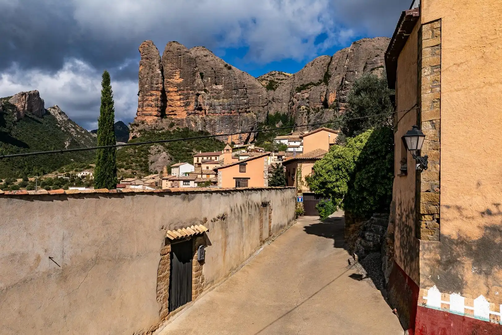 Exterior view of Houses for sale in Agüero  with Heating, Terrace and Storage room