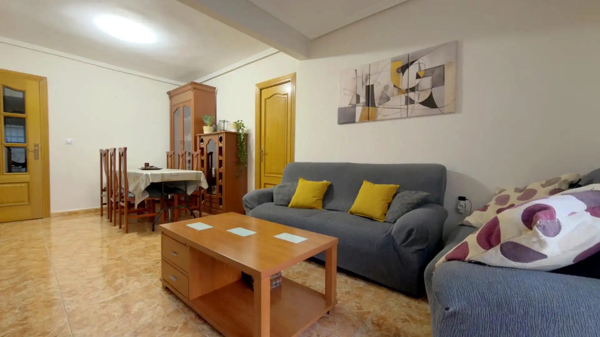 Wohnzimmer von Dachboden zum Verkauf in Massamagrell mit Terrasse und Abstellraum