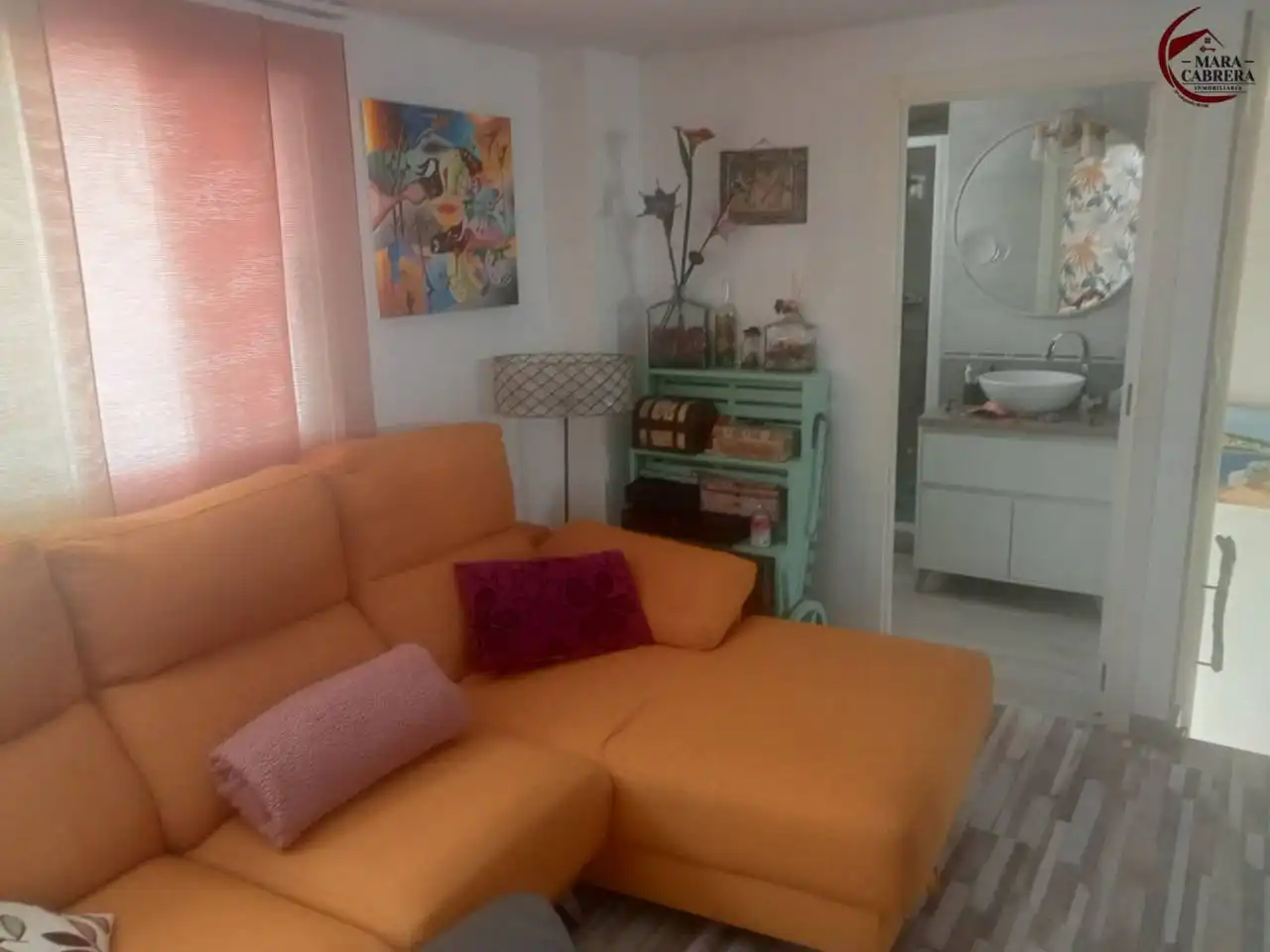 Sala d'estar de Pis en venda en Oliva amb Aire condicionat, Calefacció i Terrassa